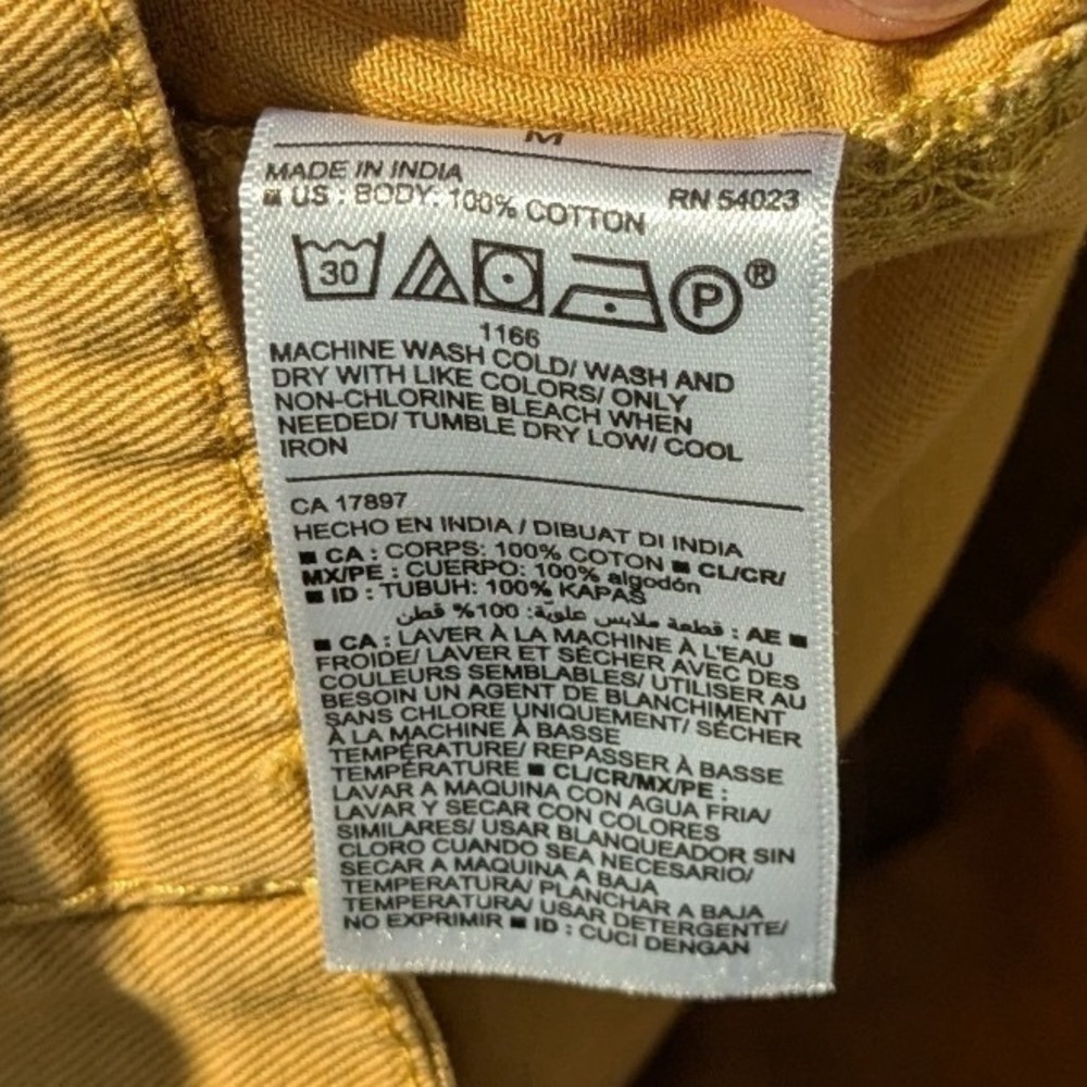 Old Navy Mustard Yellow Short-Sleeve Utility Romper - Picture 4 of 8